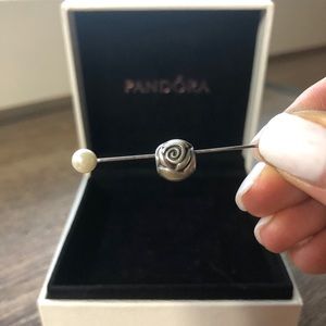 Pandora rose charm